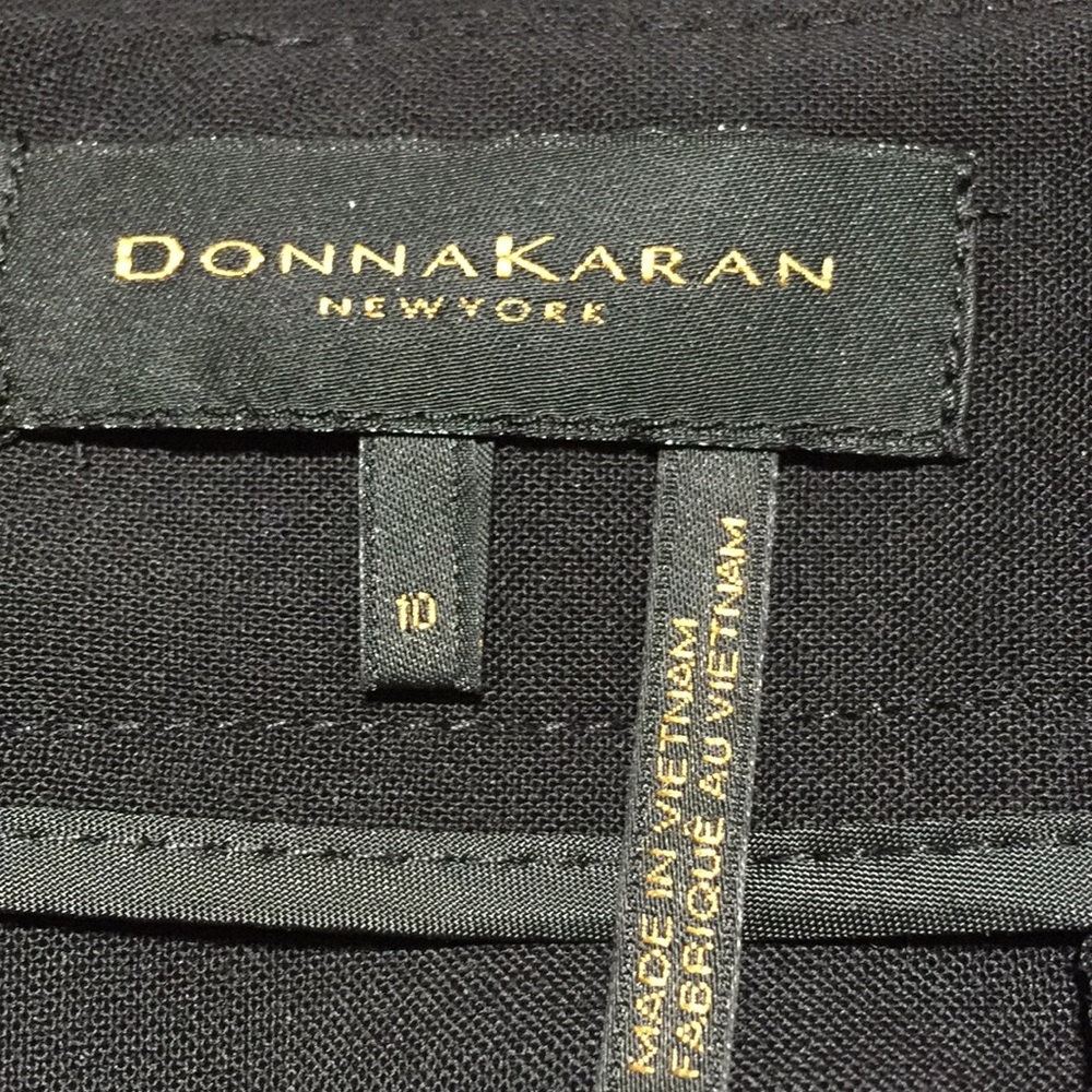 Donna Karan New York black pants. - Picture 6 of 6